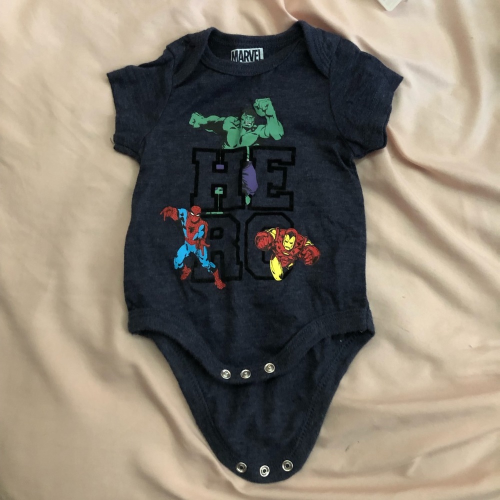 🌹3/$10.00🌹  Newborn Marvel  Onesie